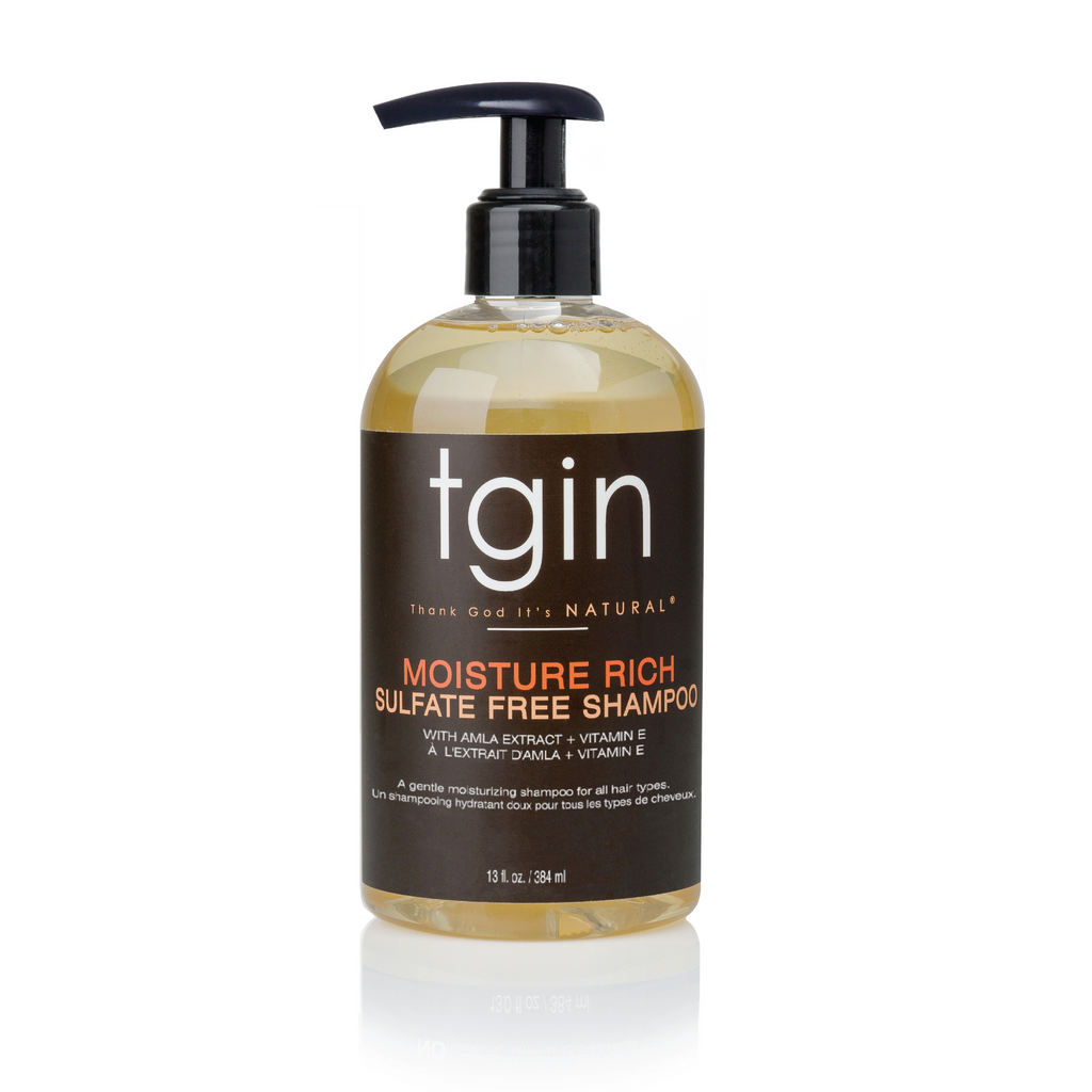 TGIN MOISTURE RICH Sulfate Free Shampoo (13oz)