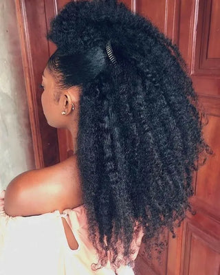 How to Stretch your Natural Hair Using the Airplaning Technique