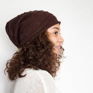 8 COZY SLOUCHY WINTER BEANIES FOR NATURAL HAIR