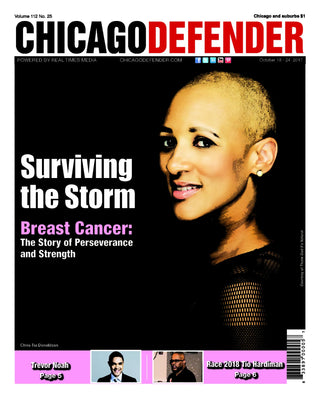 tgin Founder and CEO Chris-Tia Donaldson’s Breast Cancer Testimony is Chicago Defender Cover Story