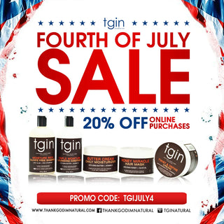 TGIN 4TH OF JULY SALE | 20% OFF EVERYTHING AT WWW.TGINSTORE.COM