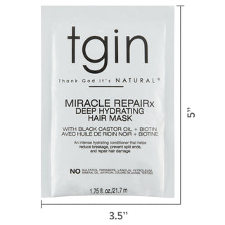 tgin Miracle RepaiRx Deep Hydrating Hair Mask Packette