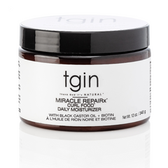 tgin Miracle RepaiRx Curl Food Daily Moisturizer jar