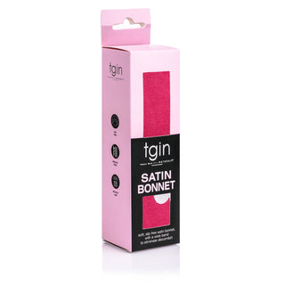 Slip-Free Satin Bonnet