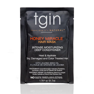 tgin Honey Miracle Hair Mask packet, 1.75 fl oz