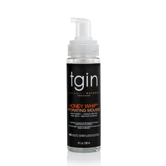 tgin Honey Whip Hydrating Mousse foam pump bottle