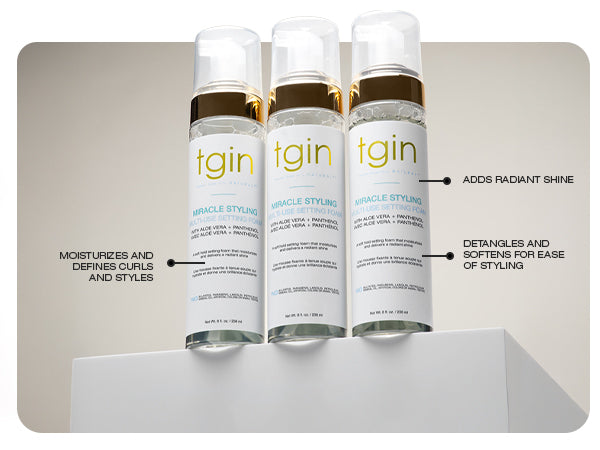 Miracle Styling Multi-Use Setting Foam – Thank God It's Natural