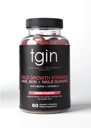 Wild Growth Vitamins Hair Skin + Nails Gummies (Drops)