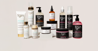 Full lineup of tgin hair care products