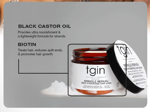 トリートメント bamks Miracle RepaiRx Deep Hydrating Hair Mask – Thank God It's Natural