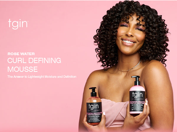 Rose Water Curl Defining Mousse – Thank God It's Natural