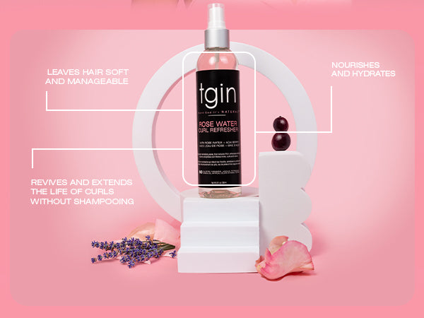 Rose Water Curl Refresher – Thank God It's Natural